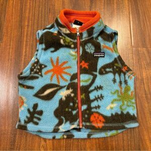 Patagonia vintage fleece patterned vest